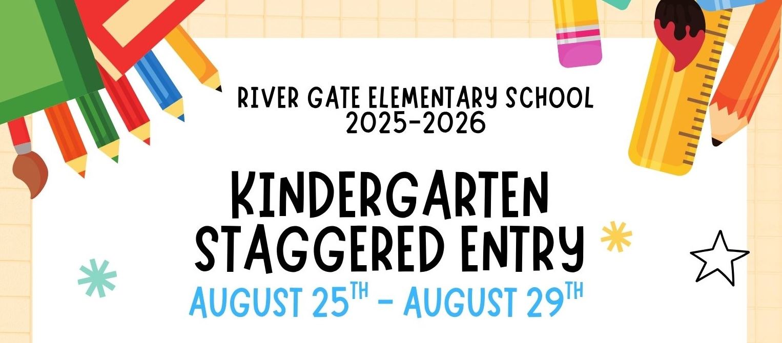  Kindergarten staggered entry banner